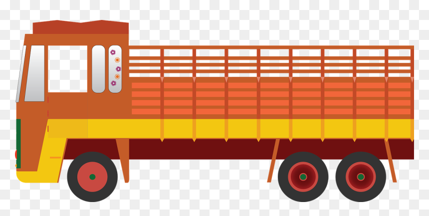 Truck, HD Png Download - indian truck png