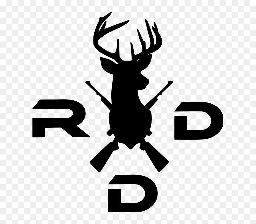 Personalize Tumblers, Ramblers And Growlers Powder - Buffalo Plaid Deer Head, HD Png Download - deer head silhouette png