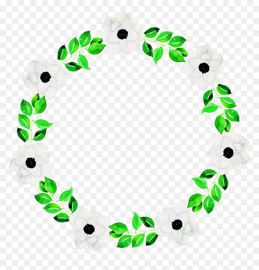 Clip Art, HD Png Download - flower wreath png