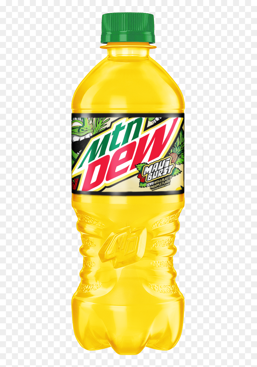 Mountain Dew Maui Burst, HD Png Download - mountain dew transparent png