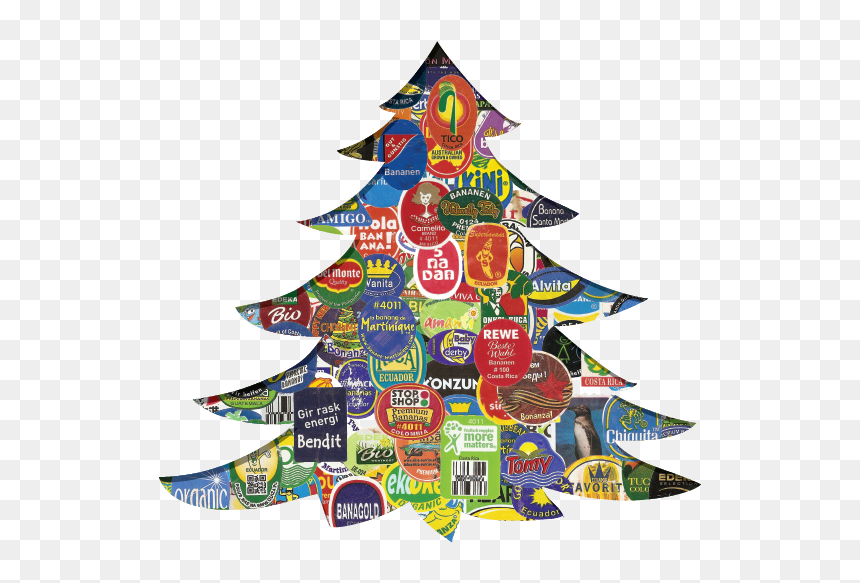 Christmas Tree, HD Png Download - happy new year 2017 png