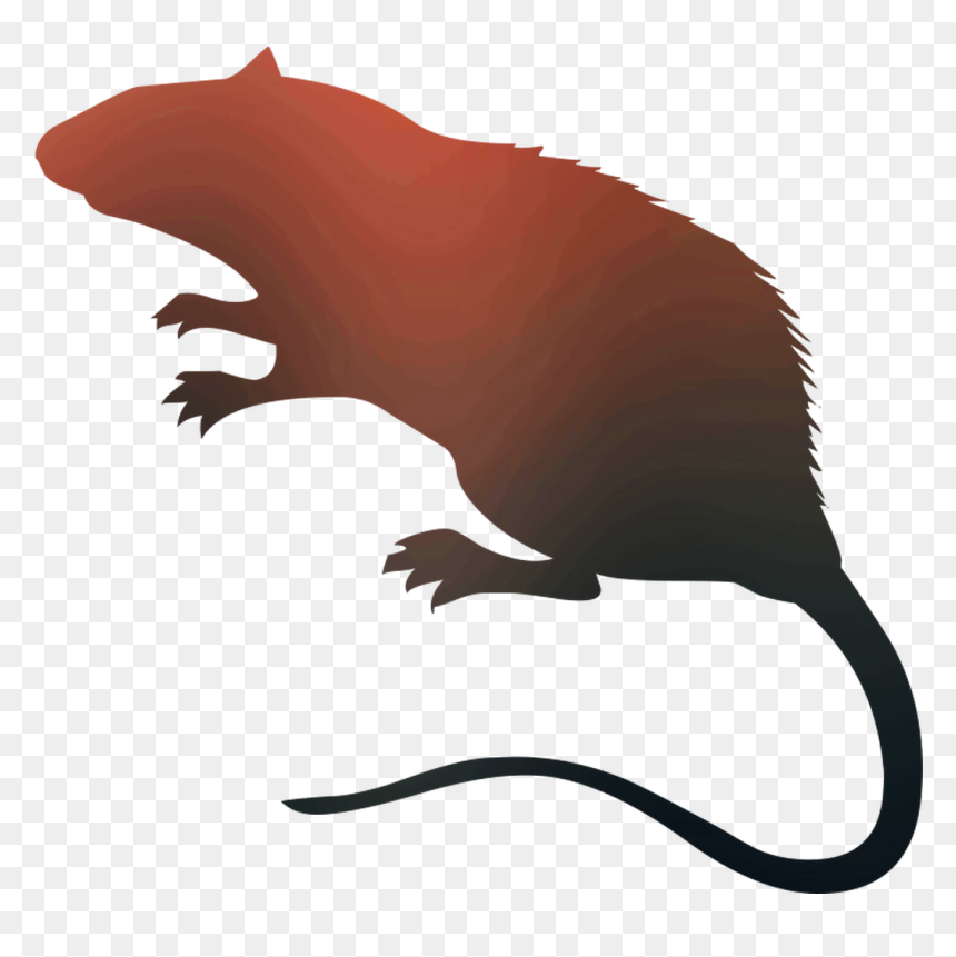 Rat Vector Png - Rat Silhouette, Transparent Png - photography vector png