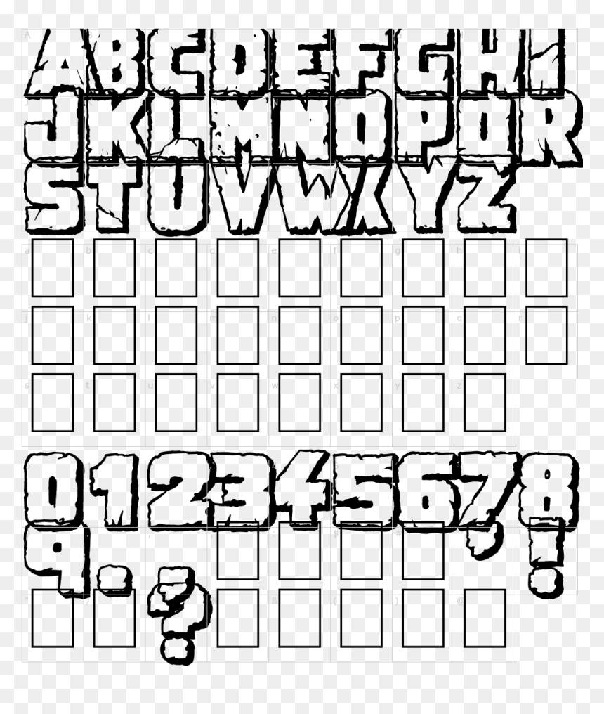 Number, HD Png Download - crack texture png