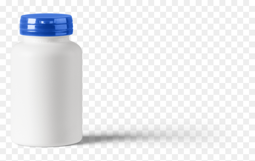 Water Bottle, HD Png Download - pill bottle png