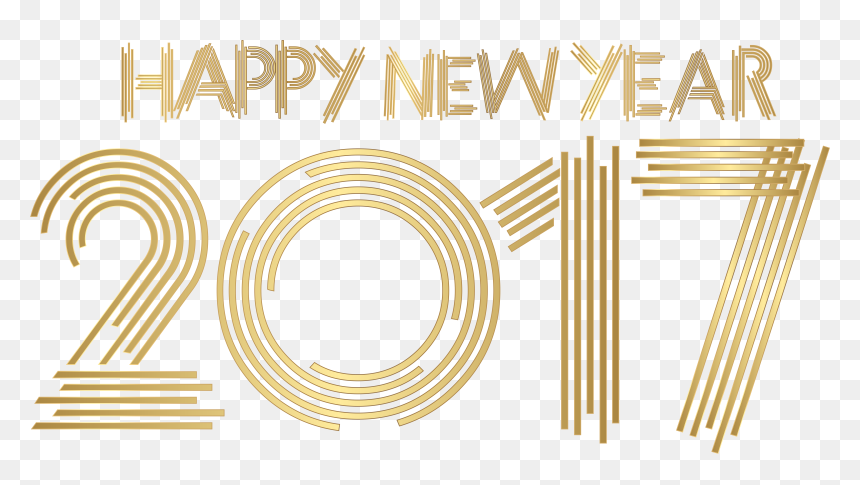 Transparent New Years Eve Clipart - Graphic Design, HD Png Download - happy new year 2017 png
