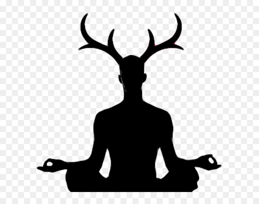 Holistic Growth, HD Png Download - deer head silhouette png