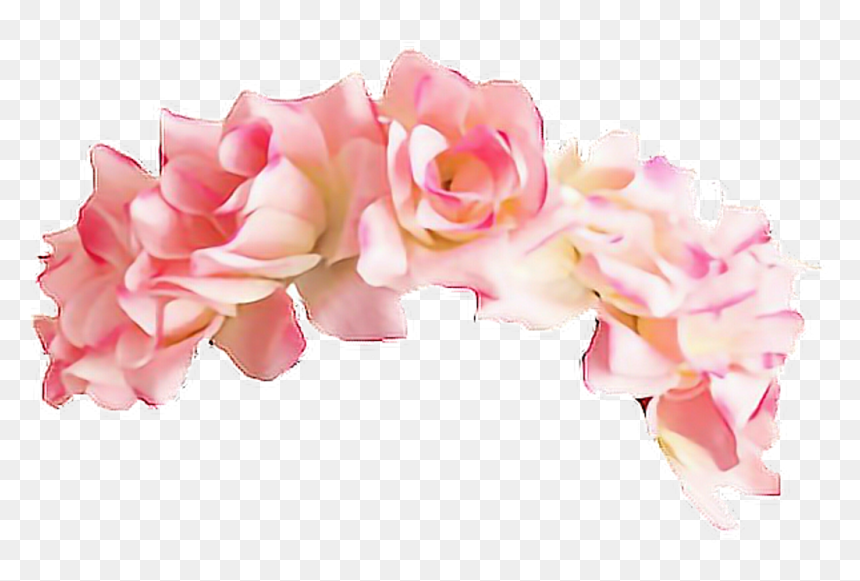 Hd Picsart Image Collections - Pink Flower Crown Png, Transparent Png - flower wreath png