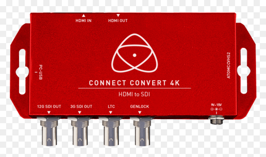 Atomos Atomccvhs2 Connect Convert 4k - Atomos Connect Convert 4k Hdmi To Sdi W Scale Overlay, HD Png Download - vhs overlay png
