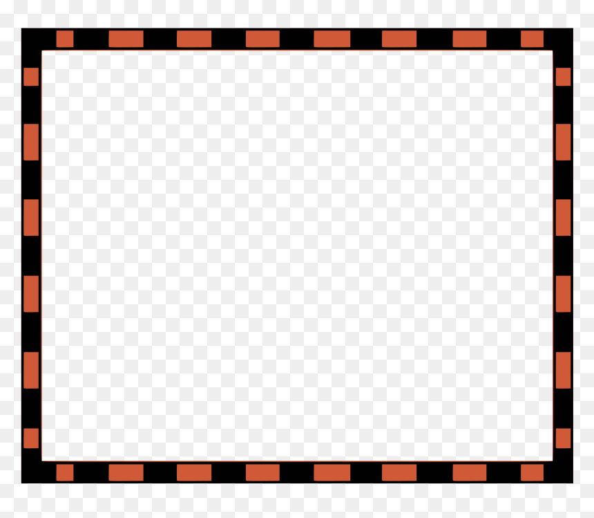 Com Border Orange Black - Paper, HD Png Download - rakhi png images