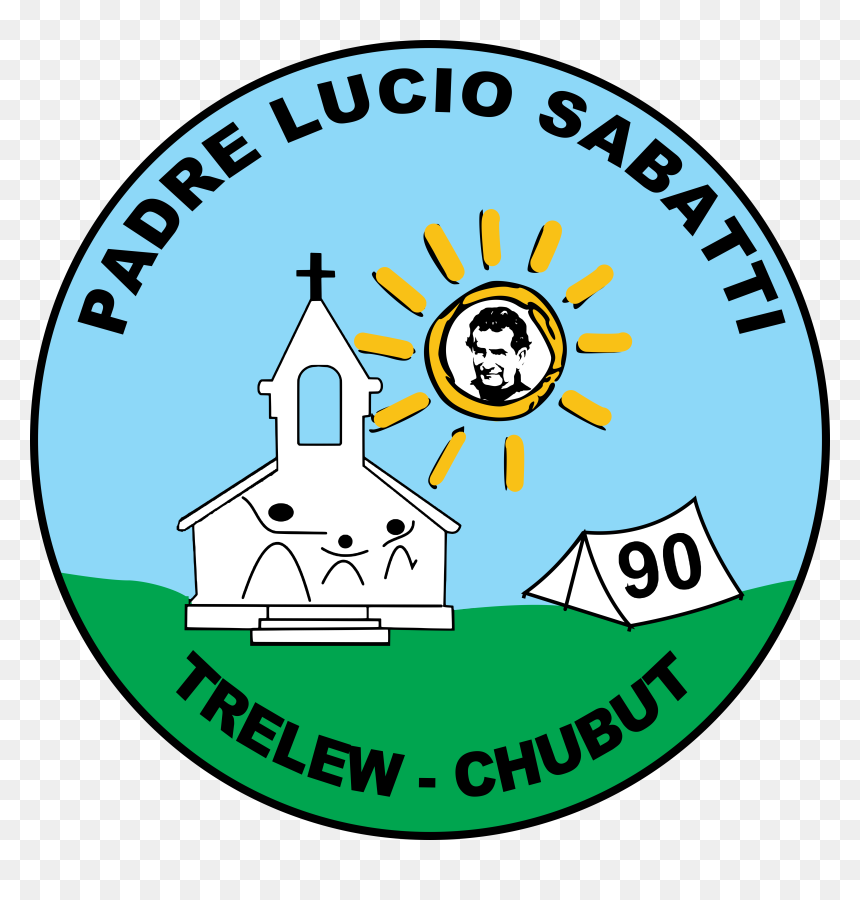 Emblema Del Batallón 90 Padre Lucio Sabatti - Circle, HD Png Download - lucio png