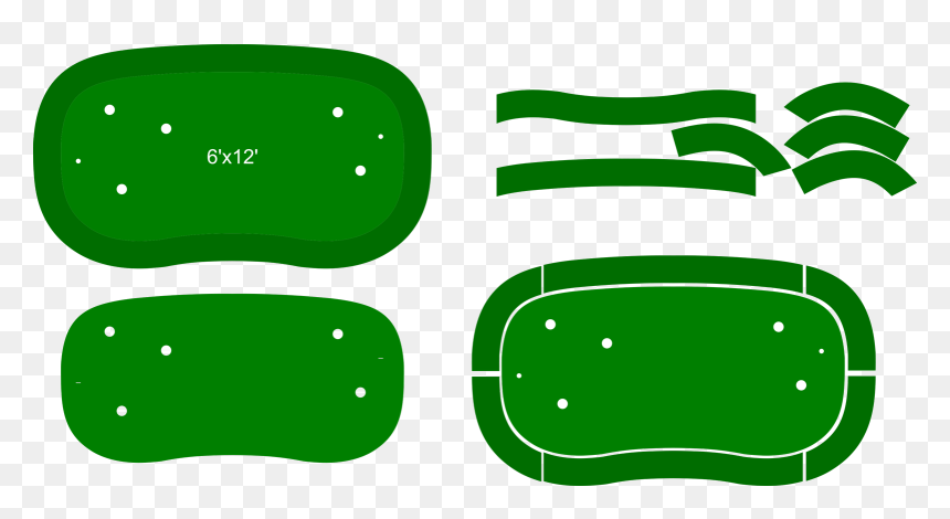 Golf Clipart Grass Hd - Symmetry, HD Png Download - grass png hd