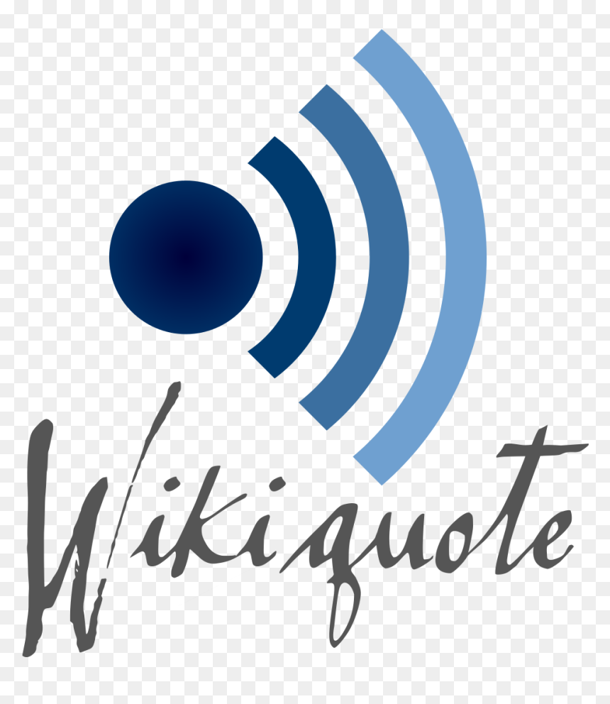 Wikiquote Logo, HD Png Download - quotes png