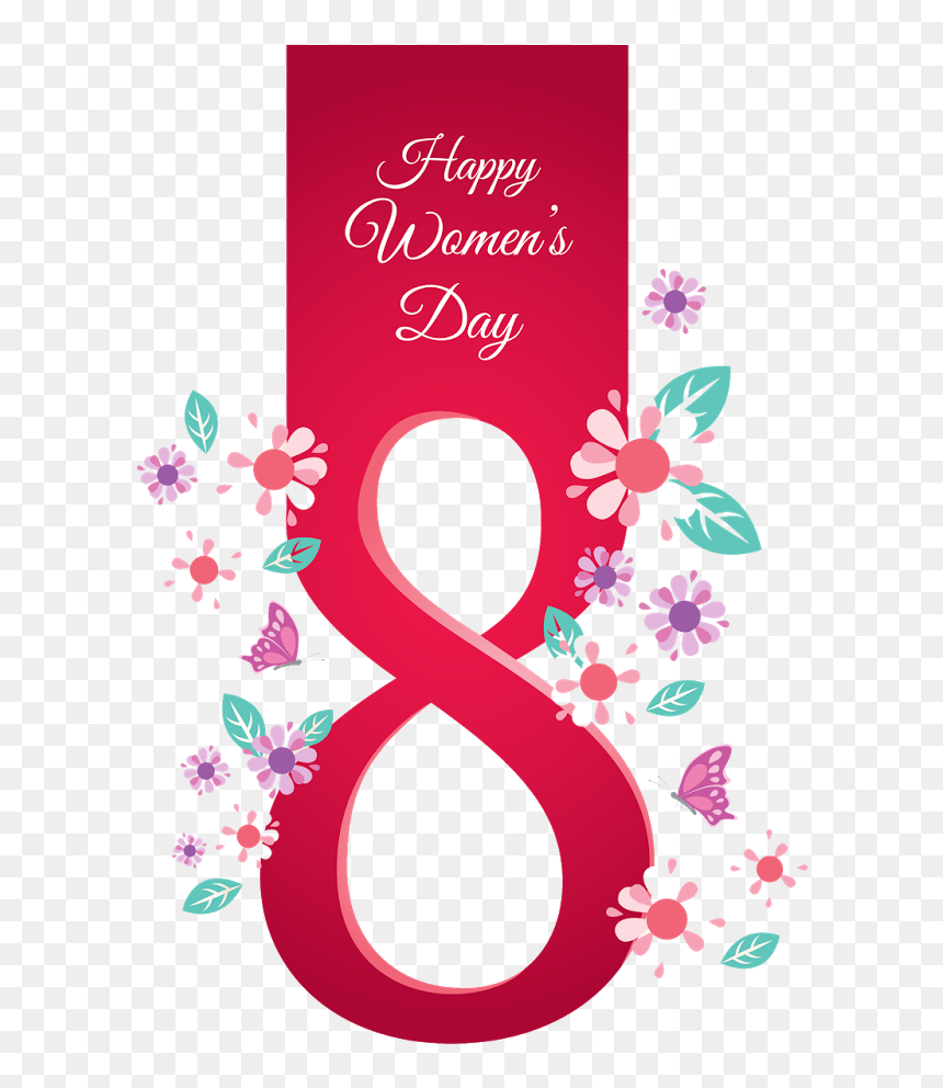 Shutter Stock Images On 8th March Free Download, Happy - Women's Day Vectors Png, Transparent Png - quotes png