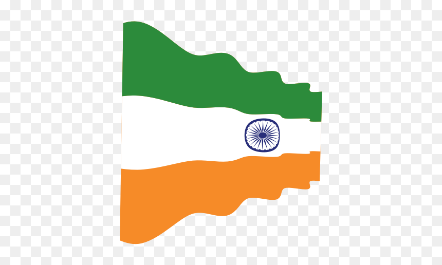 Waving Flag Of India - India Flag, HD Png Download - flag of india png