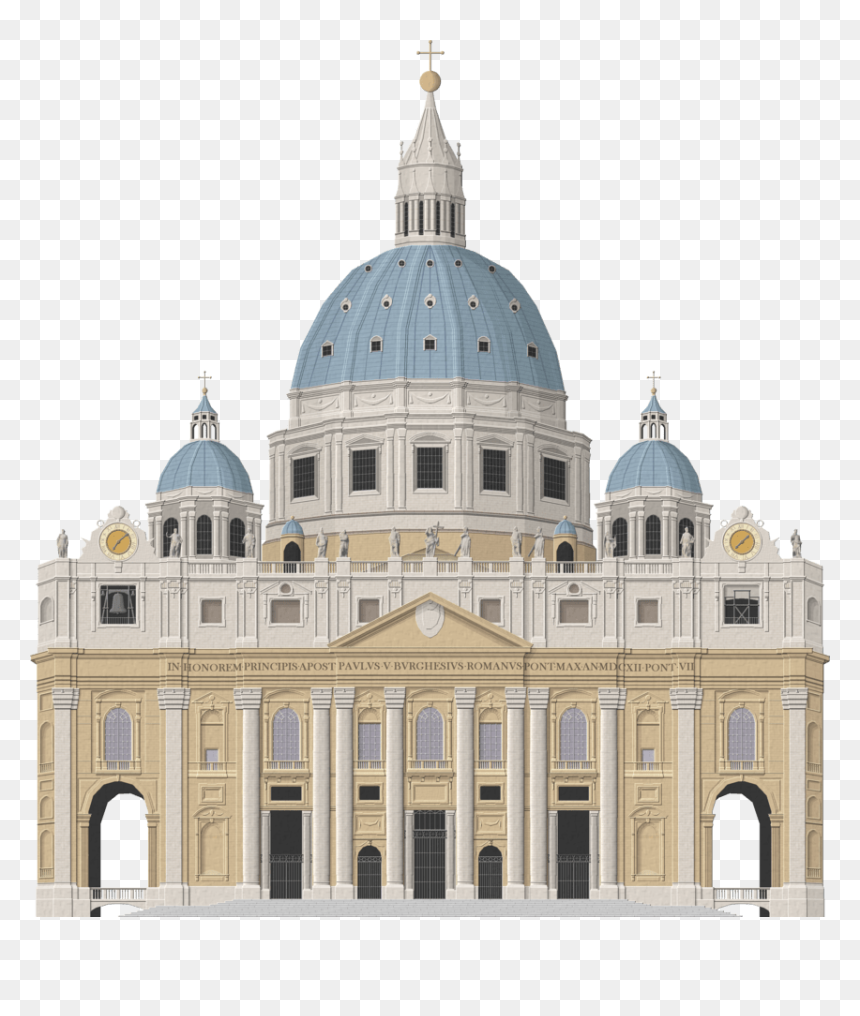 Taj Mahal - Saint Peter's Basilica, HD Png Download - tajmahal png