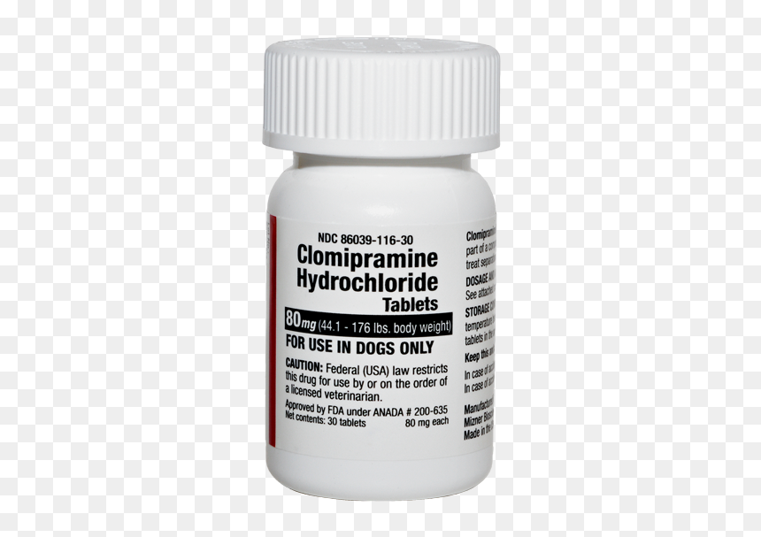 Clomipramine Hydrochloride Tablets 80mg Pill Bottle - Prescription Drug, HD Png Download - pill bottle png