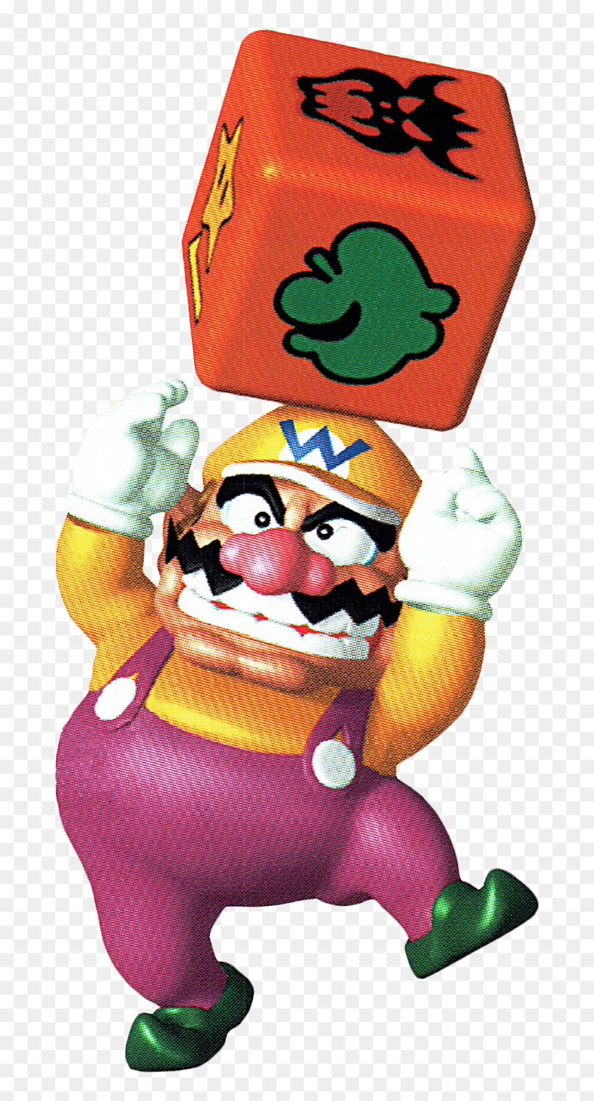 Mario Party 1 Wario Clipart , Png Download - Mario Party 1 Artwork Png, Transparent Png - wario png