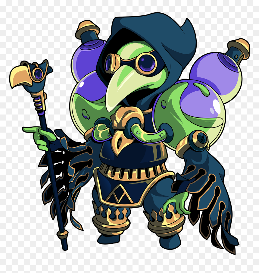Plague Knight Amiibo Costume, HD Png Download - shovel knight png