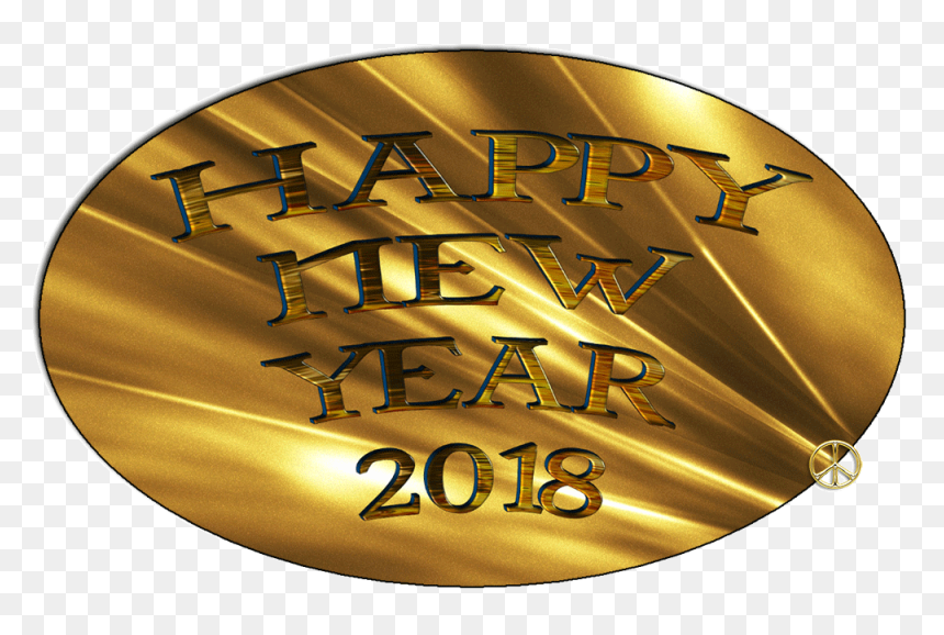 Fundo Dourado, HD Png Download - happy new year 2017 png
