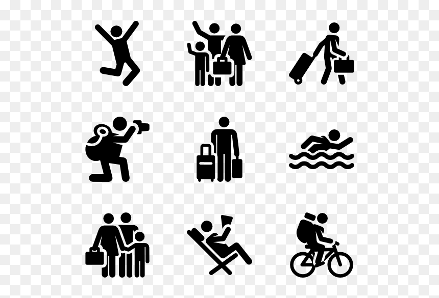 Swimming Pool Icons, HD Png Download - holiday png