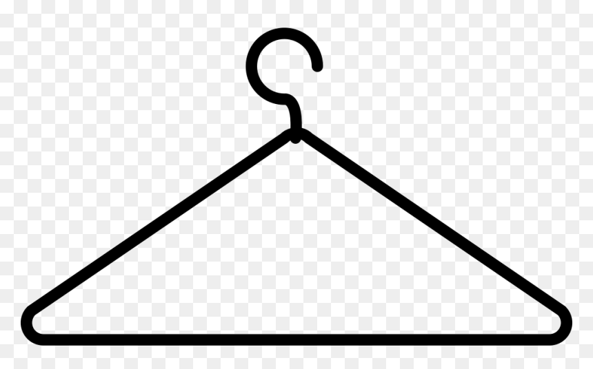 Coat Hanger Thin Outline Comments - Coat Hanger Png, Transparent Png - outline png