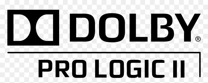 File Dolby Pro Ii - Dolby Pro Logic Ii Logo, HD Png Download - logic png