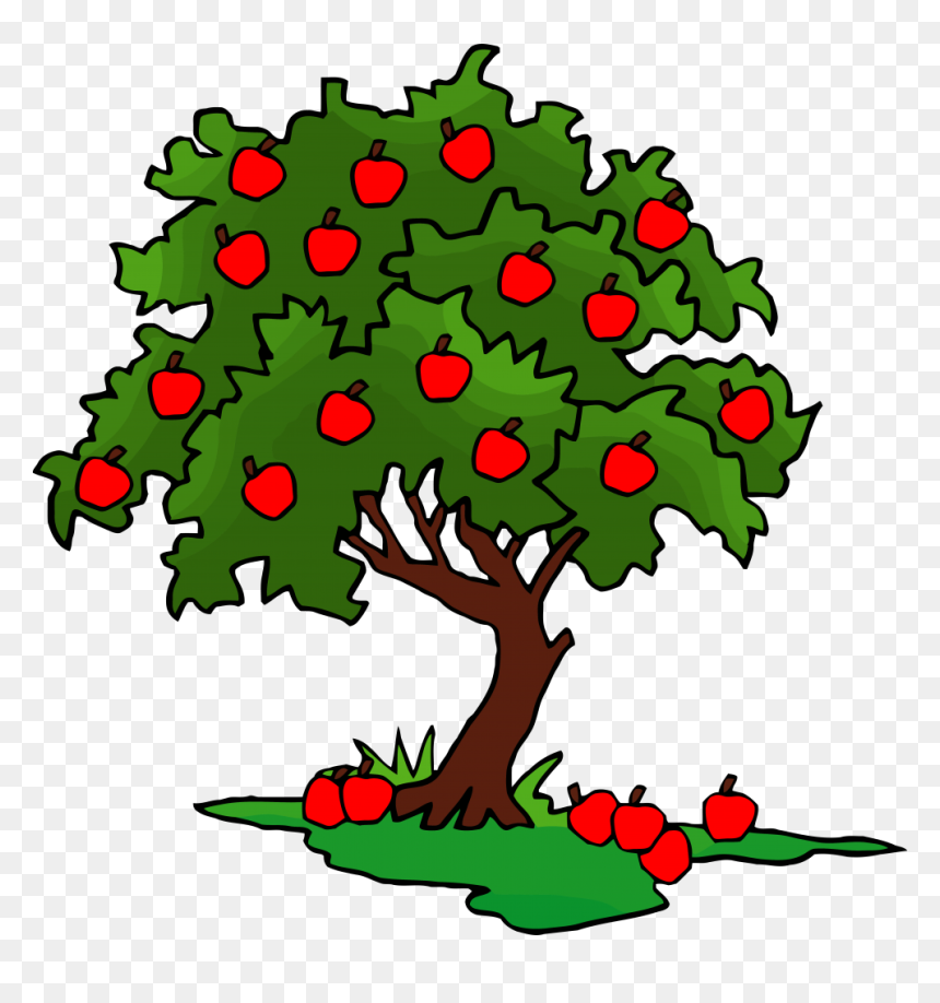 Apple Tree Clipart, HD Png Download - cliparts png