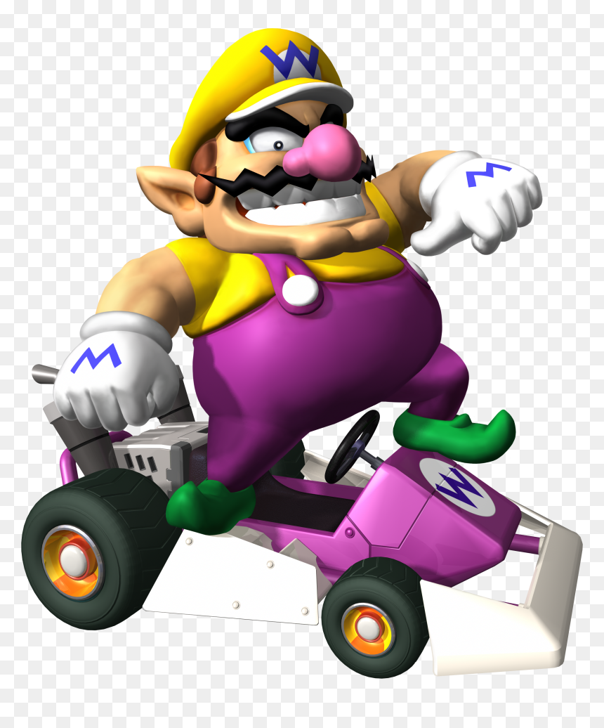 Wario From Mario Kart , Png Download - Mario Kart Ds Wario, Transparent Png - wario png