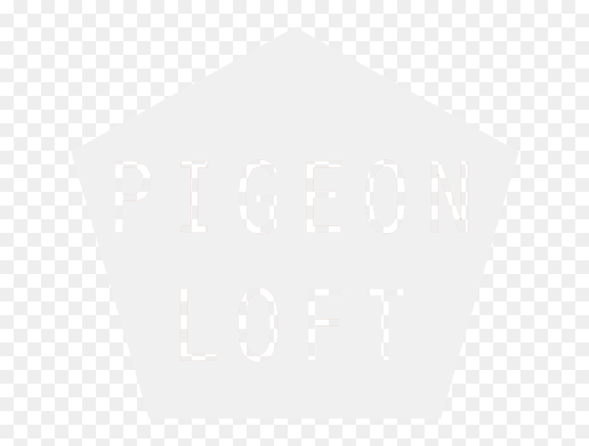 Pigeon Loft Creative Communications Logo Grey - Sign, HD Png Download - white pigeon png