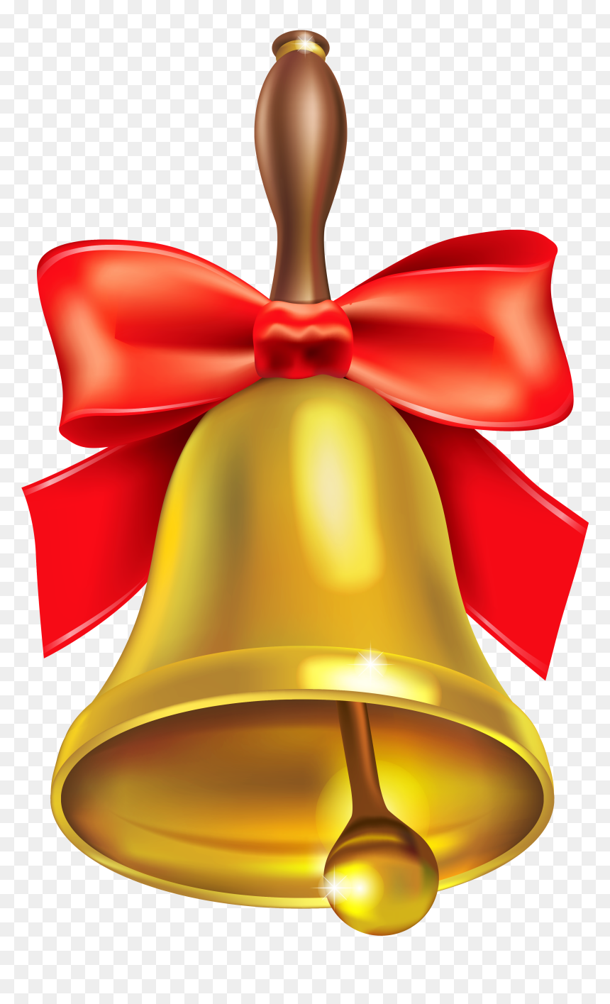 Clipart Christmas School - Christmas Bell Clip Art, HD Png Download - cliparts png