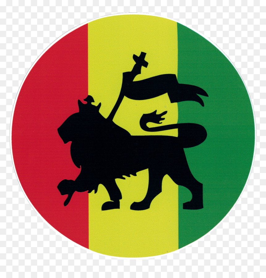 Lion Of Judah Silhouette, HD Png Download - rasta png