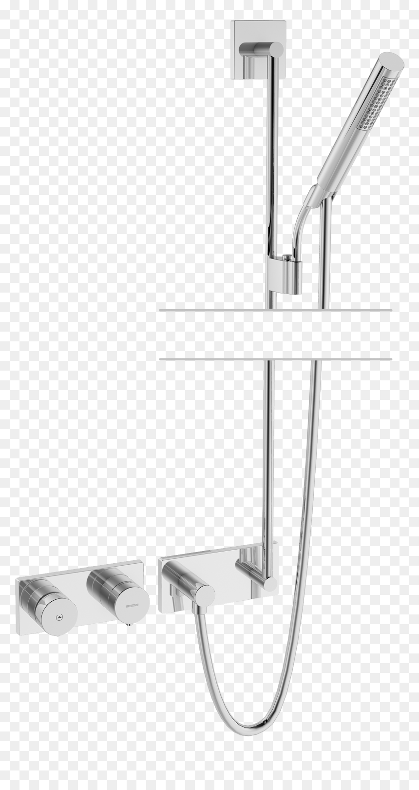 Shower Rod, HD Png Download - shower head png