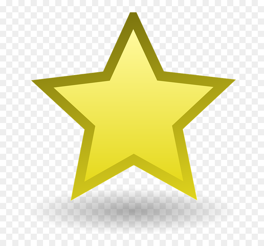 Star Icon Free, HD Png Download - bright star png