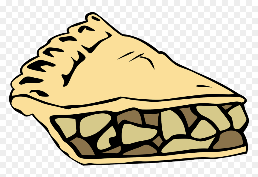 Clipart Of Apple Pie, HD Png Download - food vector png