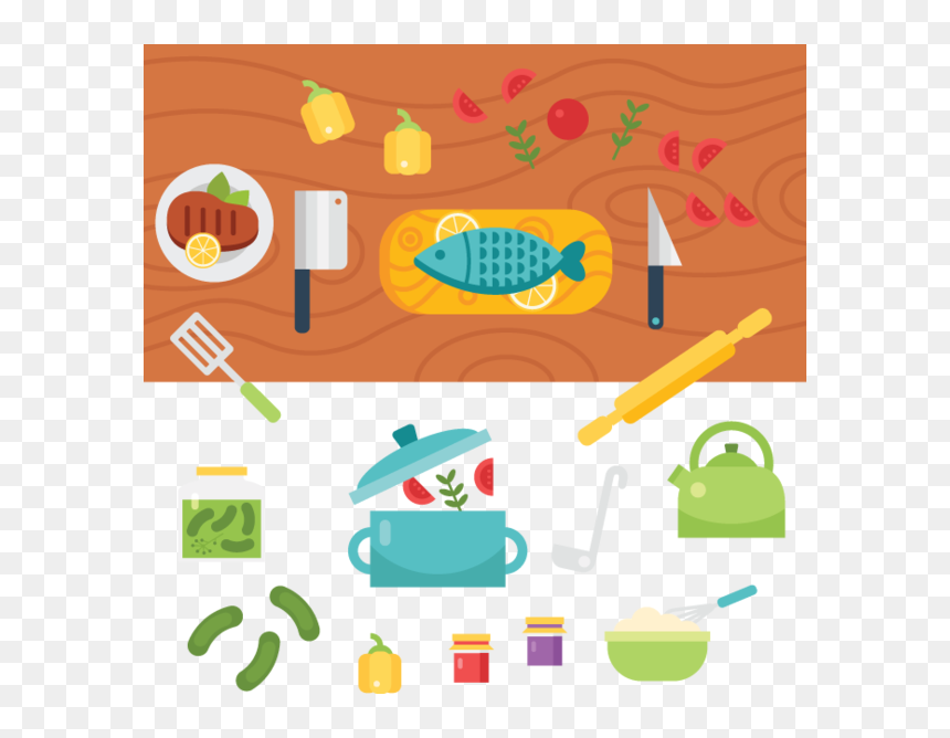 Clip Art, HD Png Download - food vector png