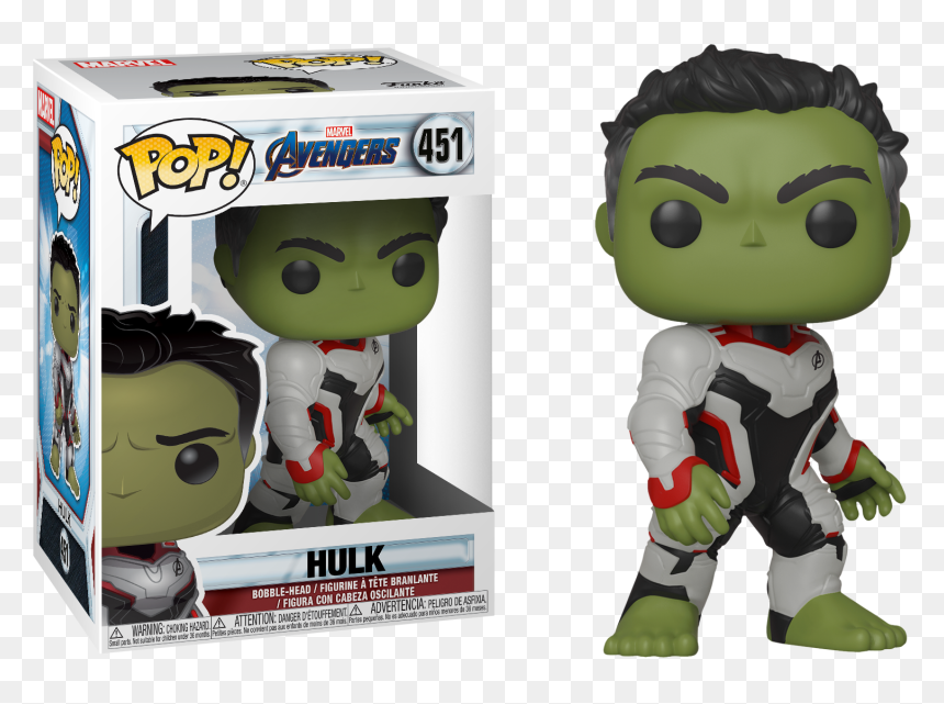 Funko Pop Hulk Endgame, HD Png Download - funko pop png