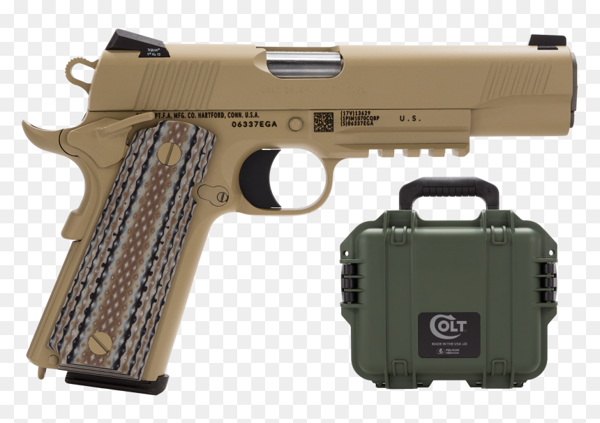 Colt 1911 45acp Cqbp, HD Png Download - m1911 png