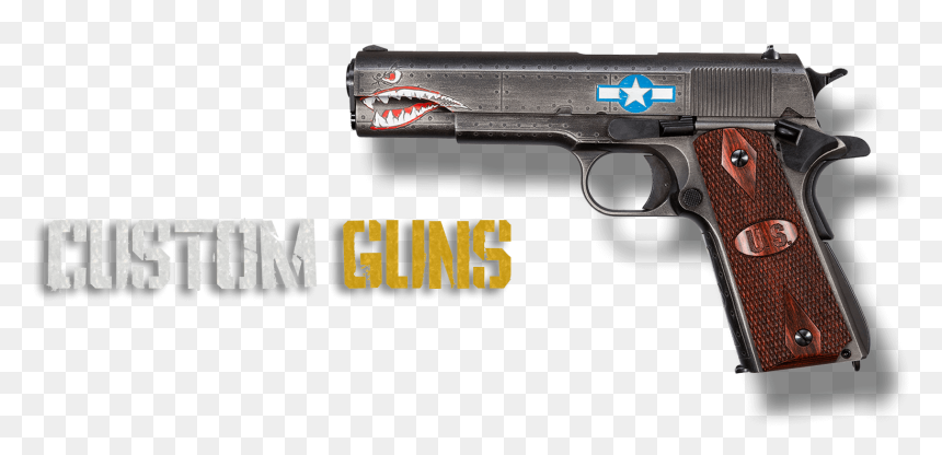 Auto Ordnance 1911 Custom, HD Png Download - m1911 png
