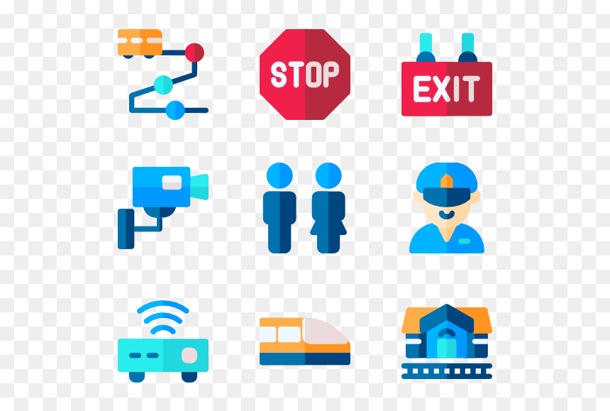 Exit, HD Png Download - stop icon png
