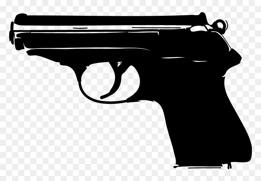 Walther Ppk Silhouette, HD Png Download - m1911 png