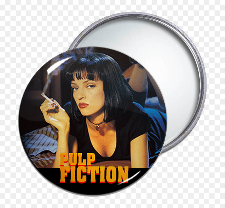 Uma Thurman Pulp Fiction Hair, HD Png Download - pulp fiction png