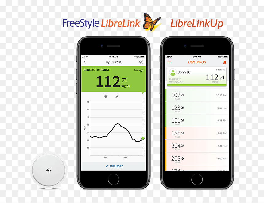 Freestyle Libre For Iphone, HD Png Download - glucose png