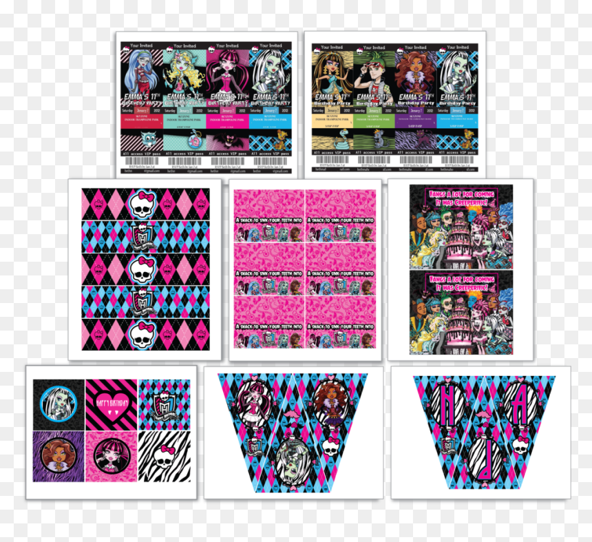 Monster High Logo Png, Transparent Png - monster high logo png