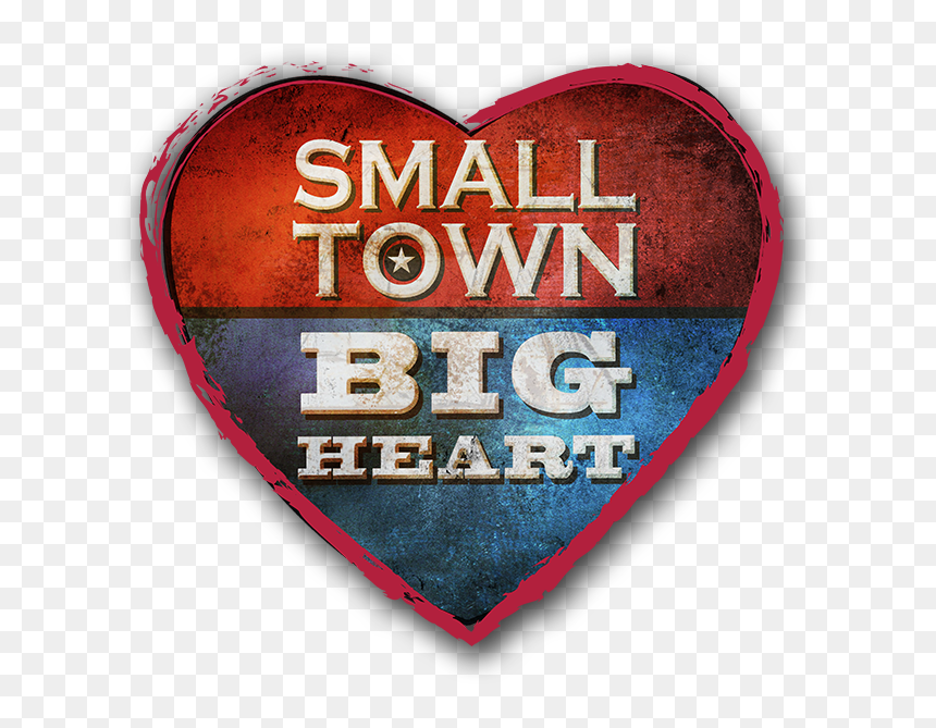 Small Town Big Heart, HD Png Download - small heart png