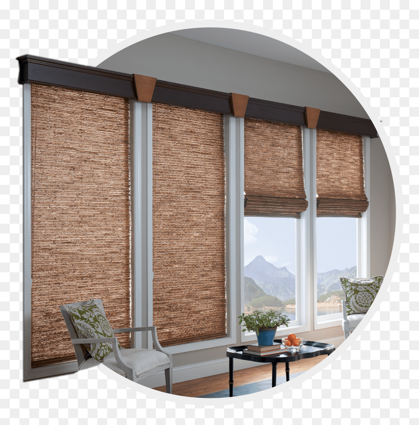 Cellular Shades With Cornice, HD Png Download - window blinds png