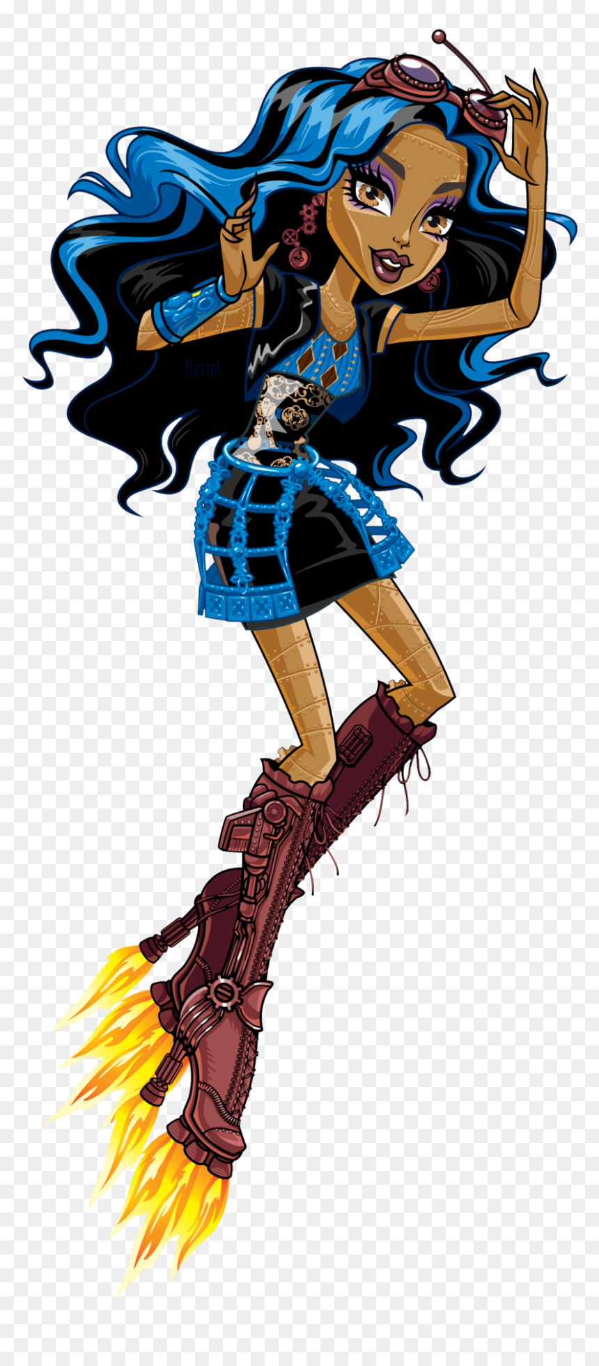 Monster High Robecca Steam, HD Png Download - monster high logo png