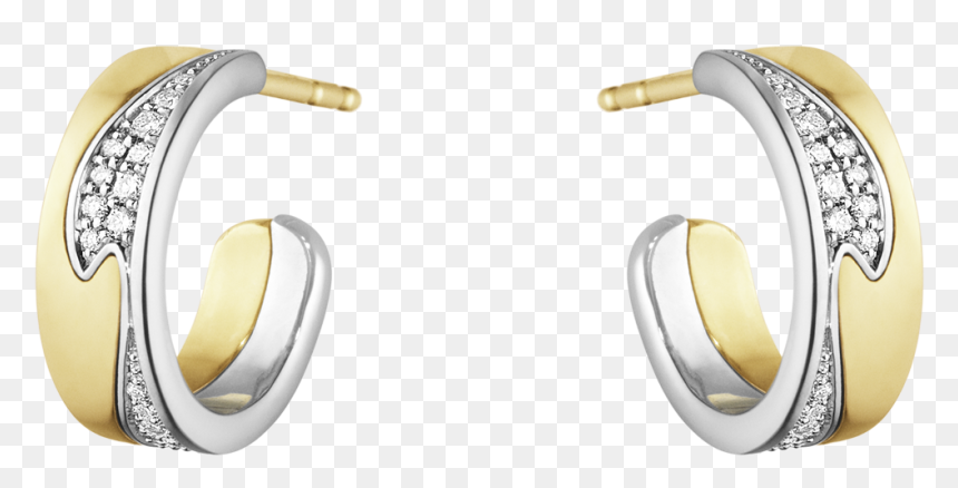 Earrings, HD Png Download - gold swirl png