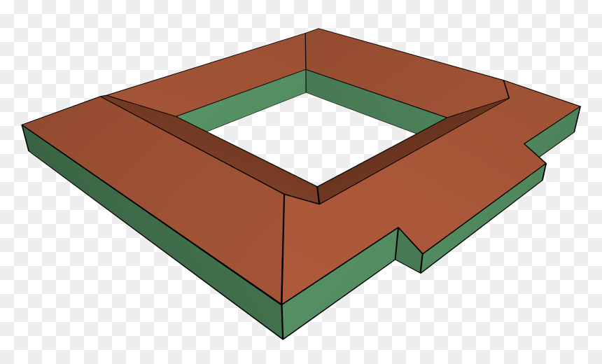 Wood, HD Png Download - house roof png