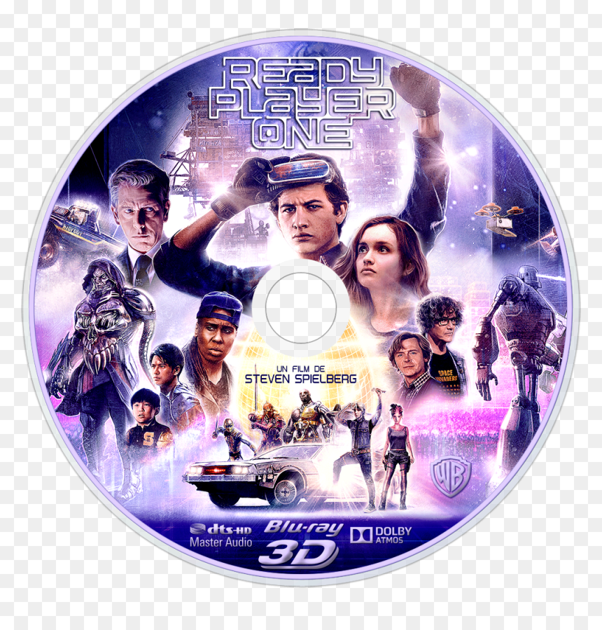 Ready Player One Bluray Disc, HD Png Download - ready player one png