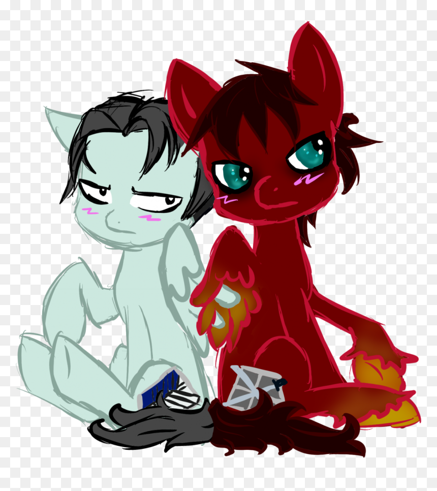 Eren And Levi Mlp, HD Png Download - eren jaeger png